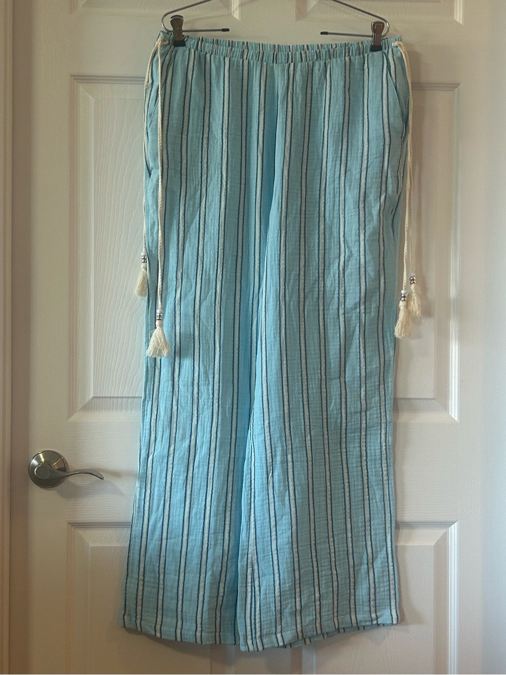 NWOT No Boundaries Striped Wide Leg Pants